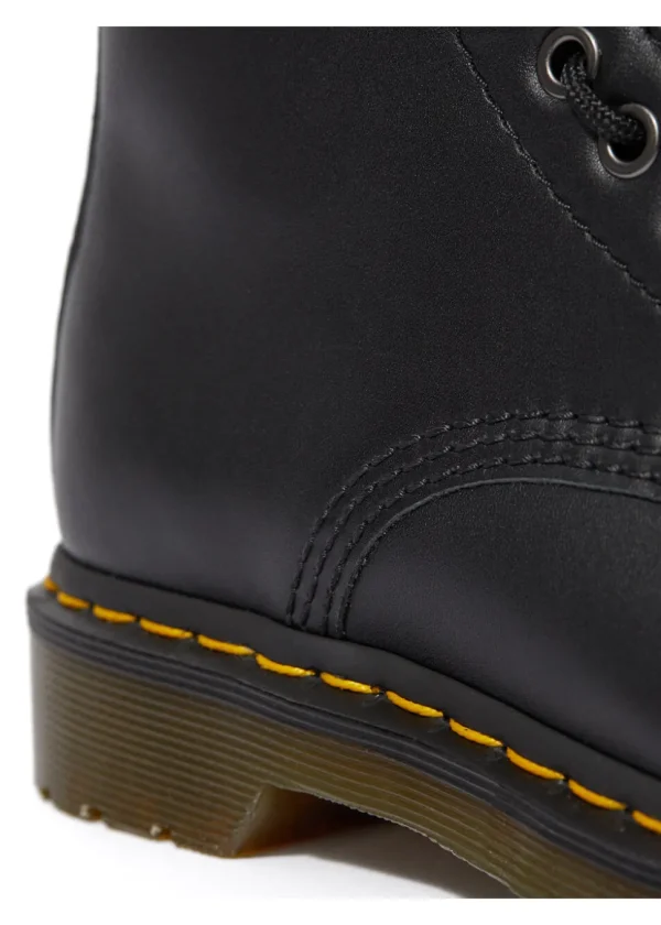 Dr. Martens 1460 Pascal Front Zip Nappa Boots Black