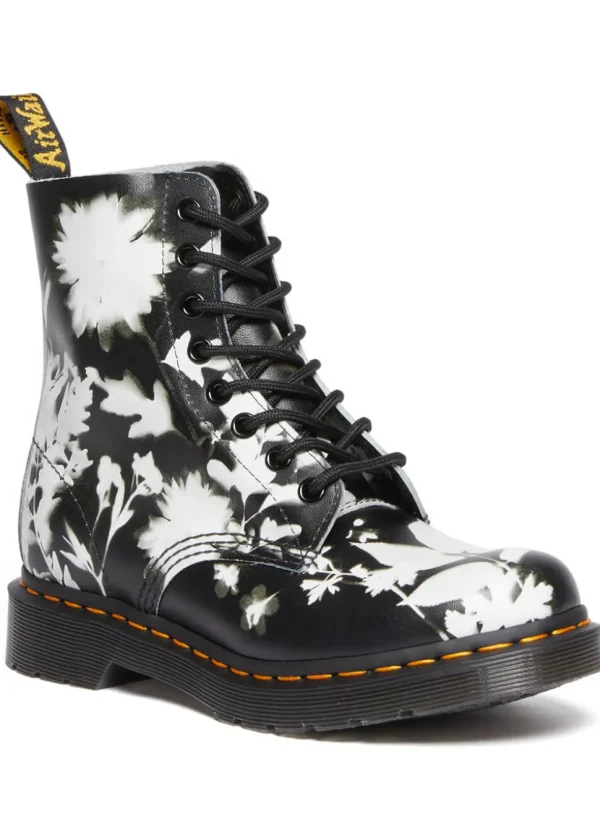 Dr. Martens 1460 Pascal Leather Boots Black White