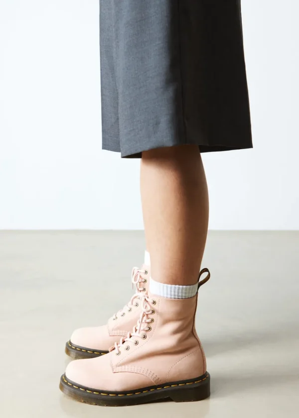 Dr. Martens 1460 Pascal Virginia Soft Leather Boots Powder Pink