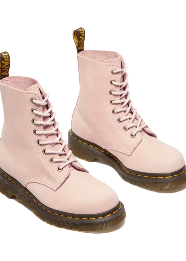 Dr. Martens 1460 Pascal Virginia Soft Leather Boots Powder Pink