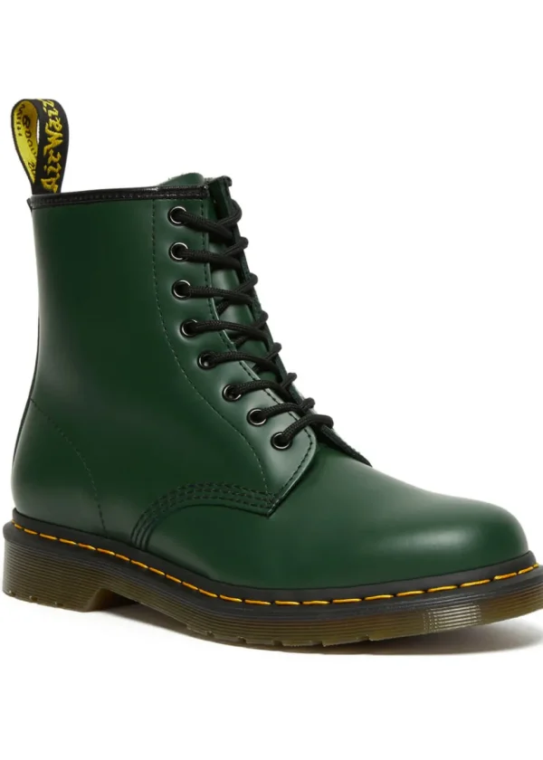 Dr. Martens 1460 Smooth Leather Boots Green