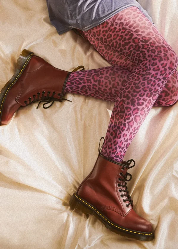 Dr. Martens 1460 Smooth Leather Boots Cherry Red