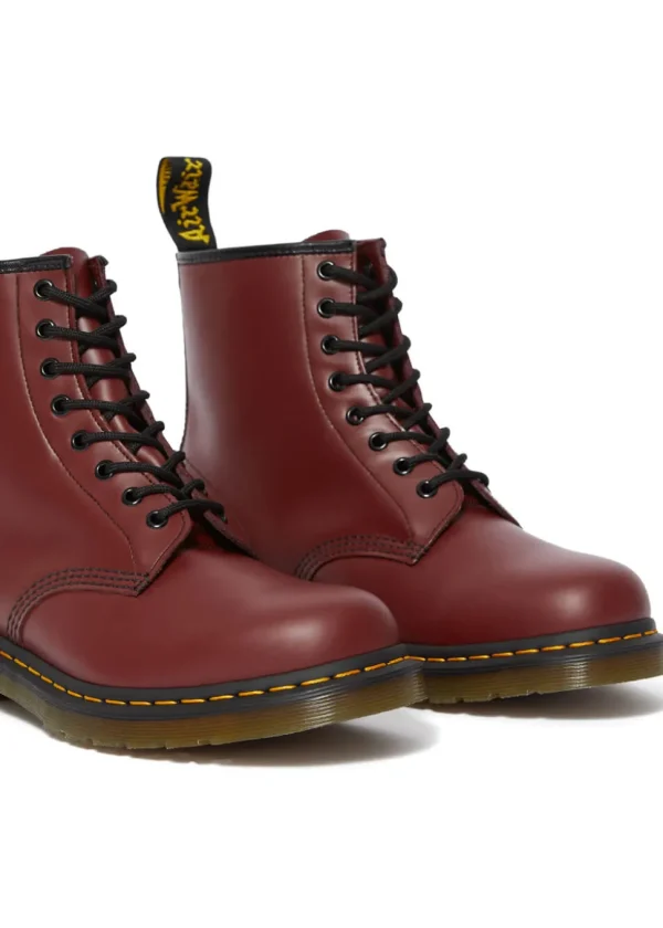 Dr. Martens 1460 Smooth Leather Boots Cherry Red