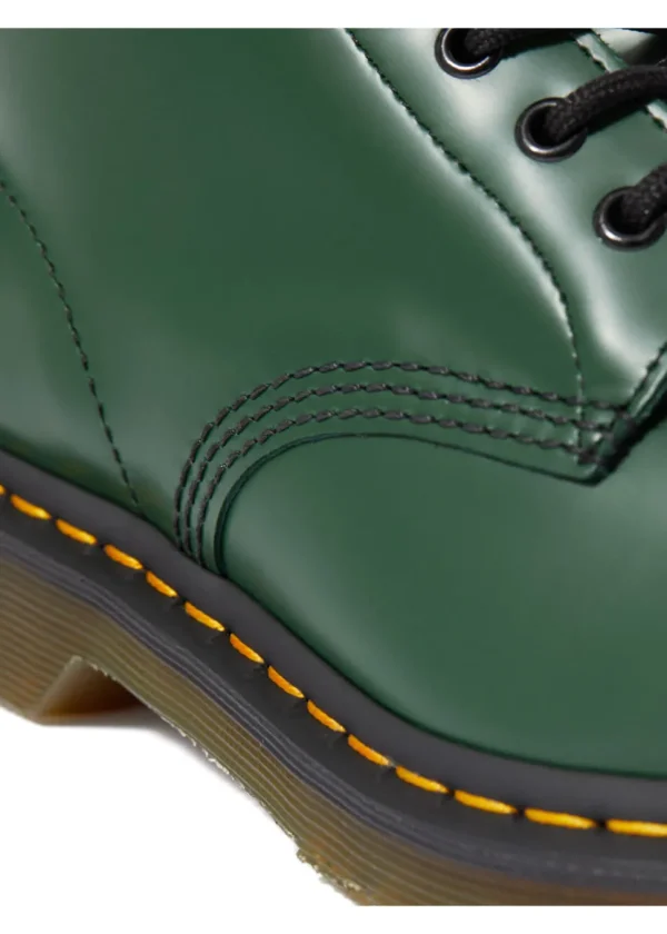 Dr. Martens 1460 Smooth Leather Boots Green