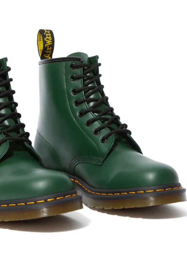 Dr. Martens 1460 Smooth Leather Boots Green