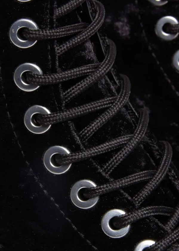 Dr. Martens 1460 Velvet Vegan Boots Black