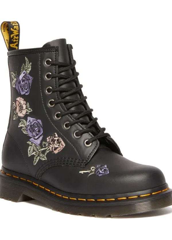 Dr. Martens 1460 Vonda Genix Leather Boots Black