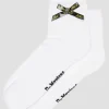 Dr. Martens Bow Socks White