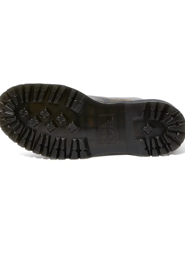 Dr. Martens Church Quad Platform Leather Boots Black
