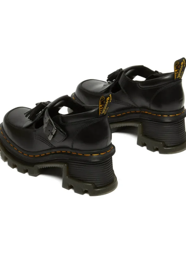 Dr. Martens Corran Atlas Leather Mary Jane Pumps Black