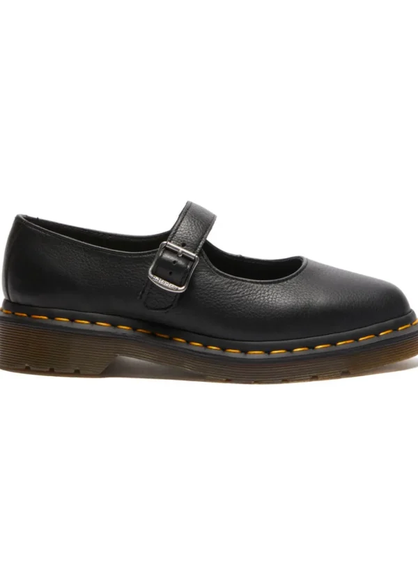 Dr. Martens Elphie Virginia Leather Ballerinas Black