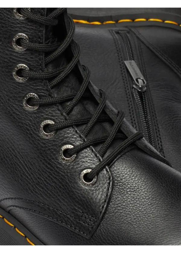 Dr. Martens Jadon lll Soft Leather Platform Boots Black