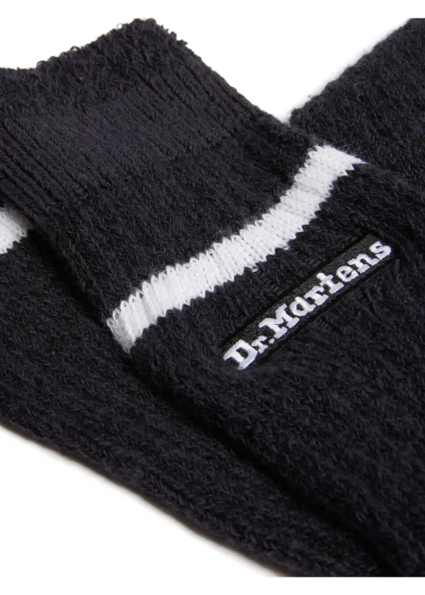 Dr. Martens Marl Long Socks Black