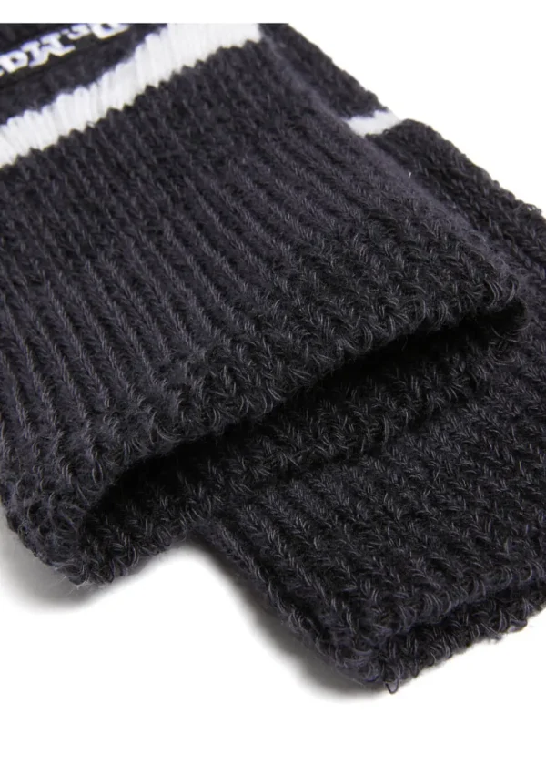 Dr. Martens Marl Long Socks Black