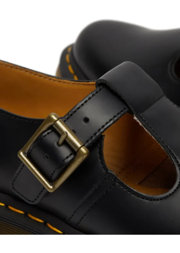 Dr. Martens Polley Smooth Mary Jane Shoes Black