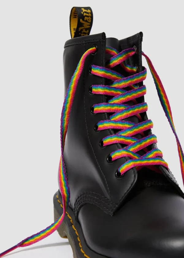 Dr. Martens Rainbow Laces Flat 8 Eyes Multi
