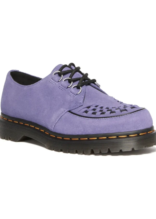 Dr. Martens Ramsey Suede Leather Creepers Purple