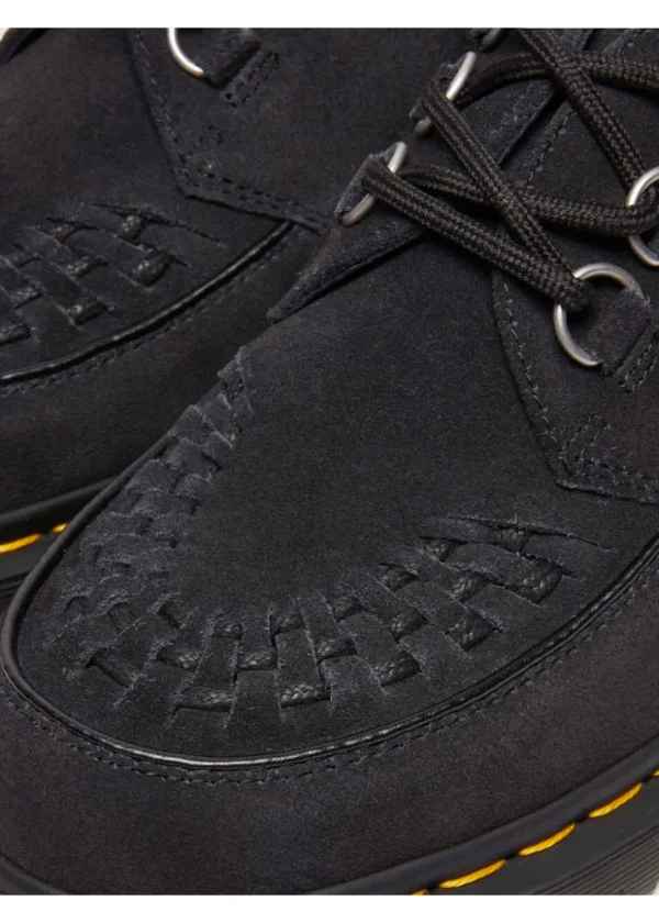 Dr. Martens Ramsey Suede Leather Creepers Black