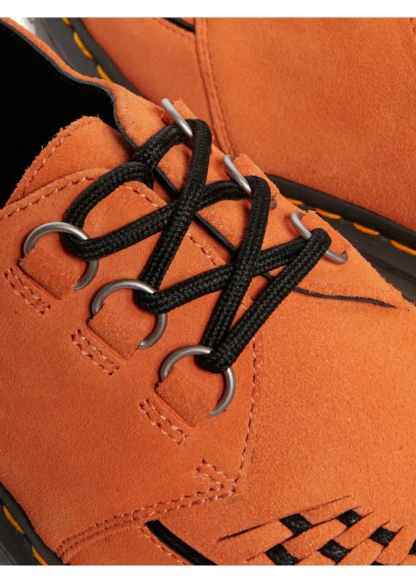 Dr. Martens Ramsey Suede Leather Creepers Orange