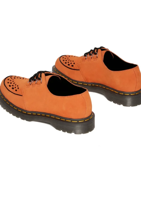 Dr. Martens Ramsey Suede Leather Creepers Orange