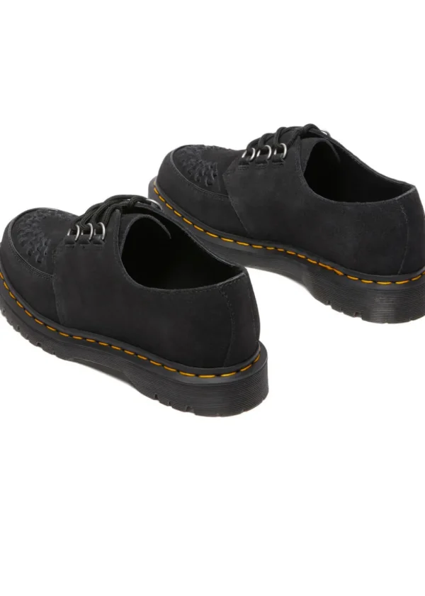 Dr. Martens Ramsey Suede Leather Creepers Black