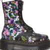 Dr. Martens Sinclair Hi Vintage Floral Leather Boots Black
