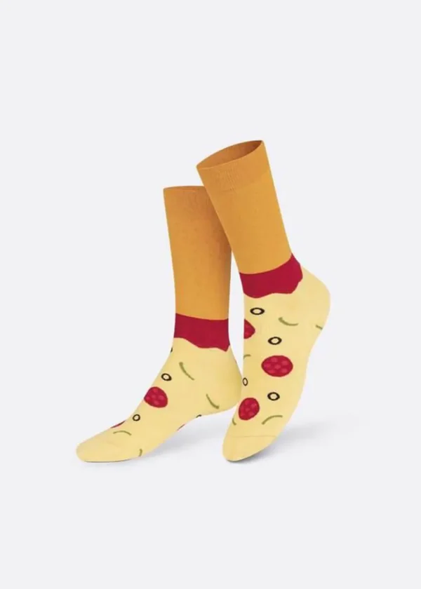 Eat My Socks Napoli Pizza Box 2 Pair Socks