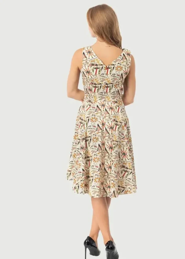 Eva Rose Clothing Iris Tarot Card 50's Swing Dress