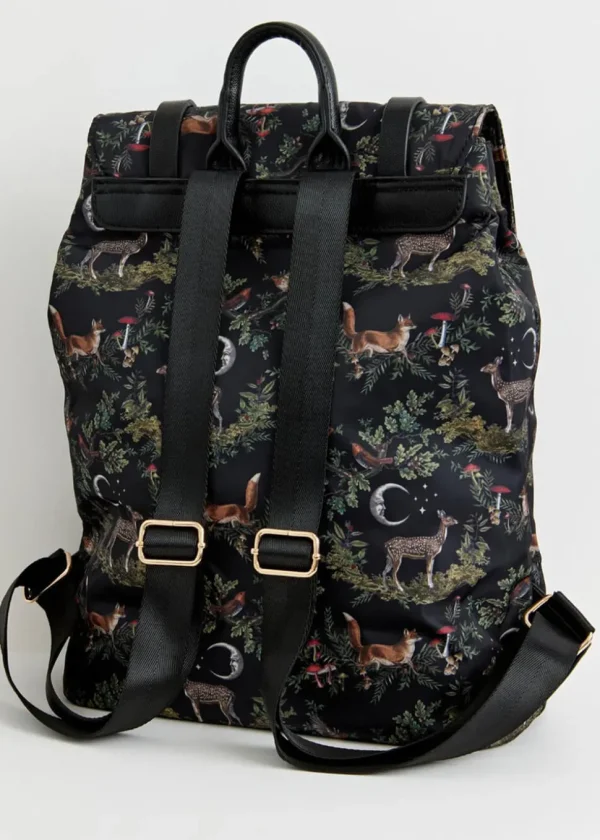 Fable England Animal Backpack Black