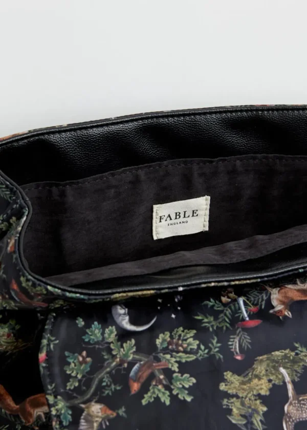 Fable England Animal Backpack Black