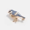 Fable England Blue Tit Enamel Brooch