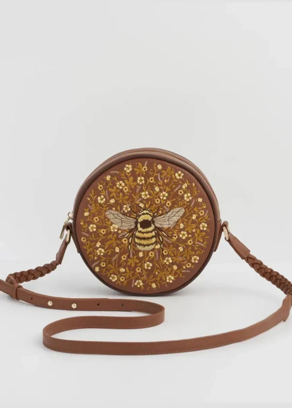 Fable England Bumble Circle Bag Brown