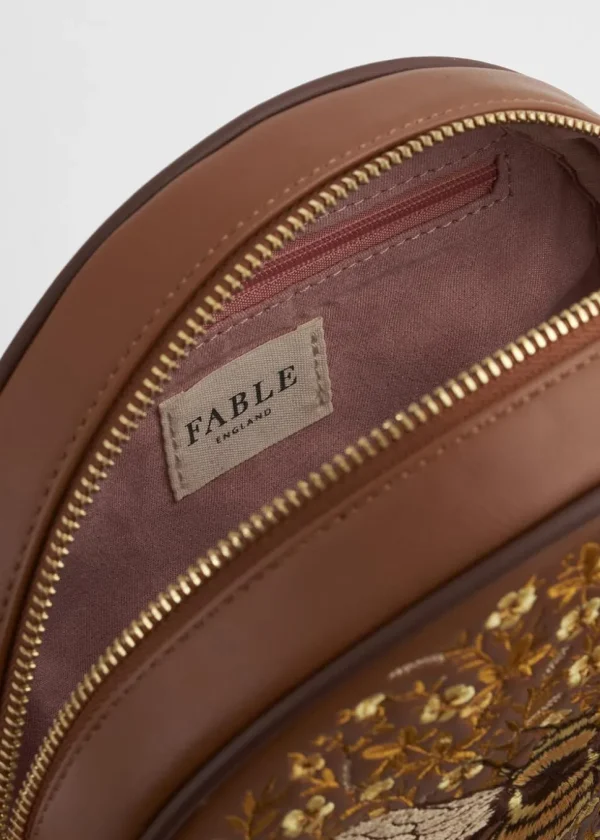 Fable England Bumble Circle Bag Brown