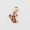 Fable England Cheeky Squirrel Charm Brown