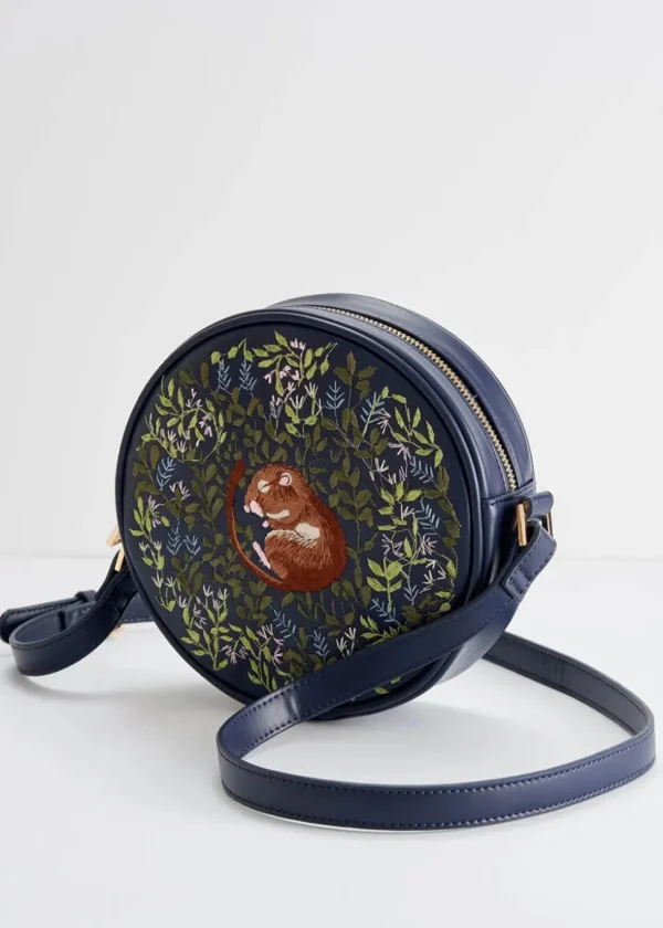 Fable England Chloe Dormouse Shoulderbag Navy