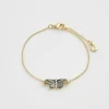 Fable England Deco Butterfly Bracelet Blue