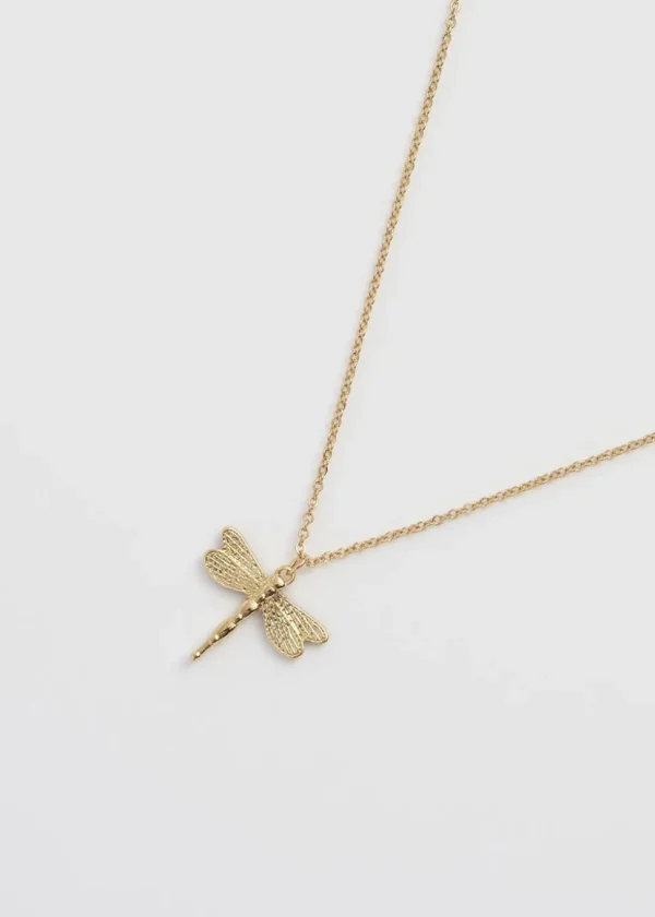 Fable England Dragonfly Crystal Necklace