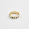 Fable England Forget Me Knot Ring Blue