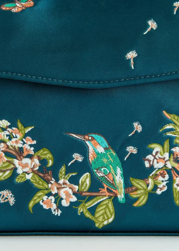 Fable England Morning Song Kingfisher Bag Teal