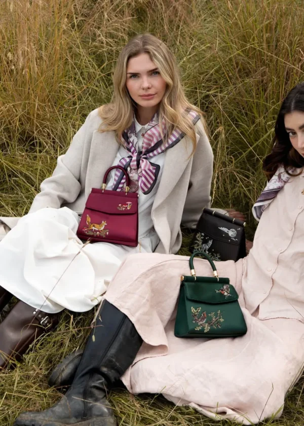 Fable England Robin Love Bag Green