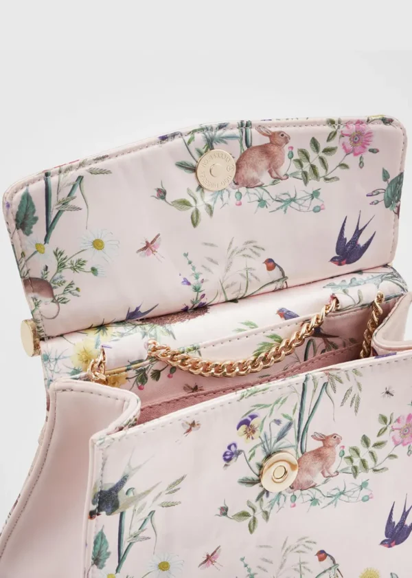 Fable England Running Bunny Bag Blush Pink