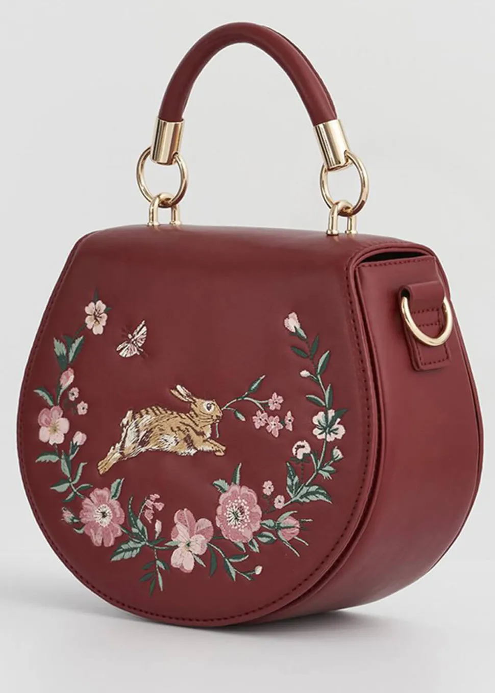 fable_england_running_bun_2-1.webp Fable England Running Bunny Saddle Bag Burgundy