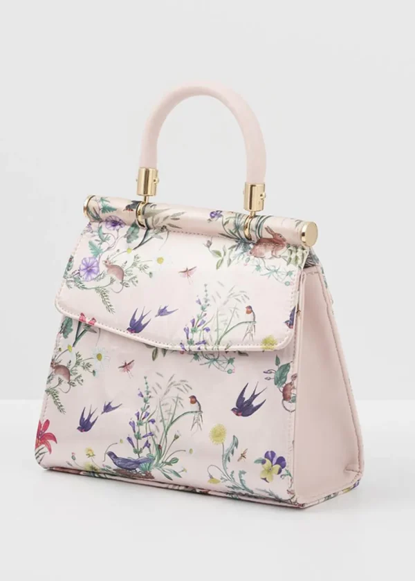 Fable England Running Bunny Bag Blush Pink