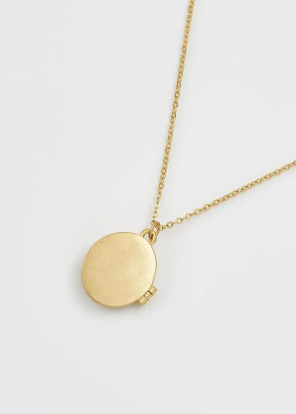 Fable England Running Bunny Locket Necklace