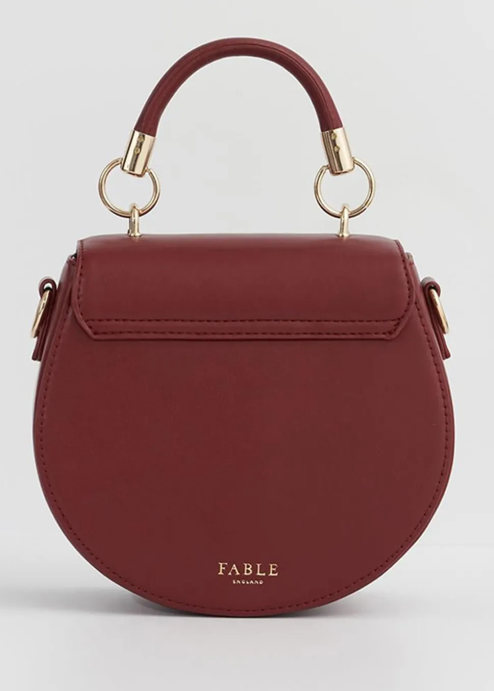 fable_england_running_bun_5.webp Fable England Running Bunny Saddle Bag Burgundy