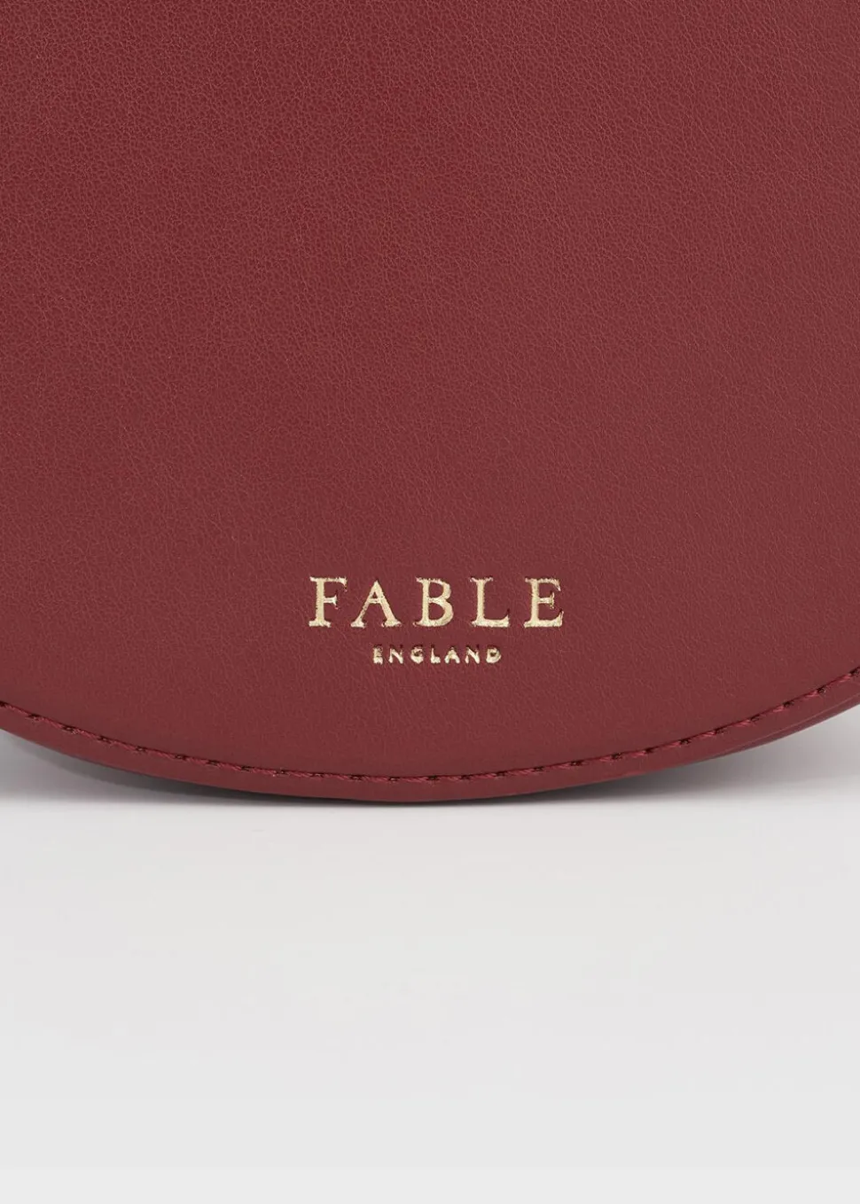 fable_england_running_bun_6.webp Fable England Running Bunny Saddle Bag Burgundy