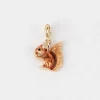 Fable England Squirrel Enamel Charm