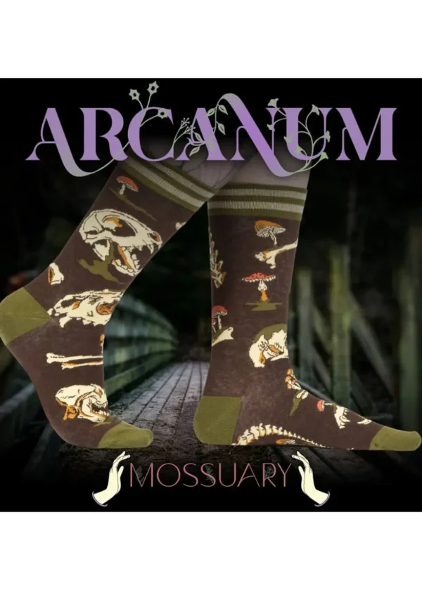 FootClothes Mossuary Socks Green