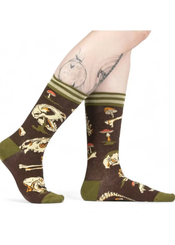 FootClothes Mossuary Socks Green
