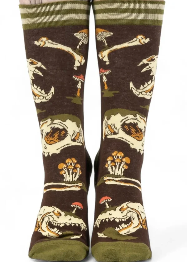 FootClothes Mossuary Socks Green